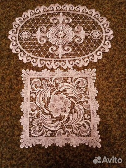 Ажурные салфетки для украшения интерьера