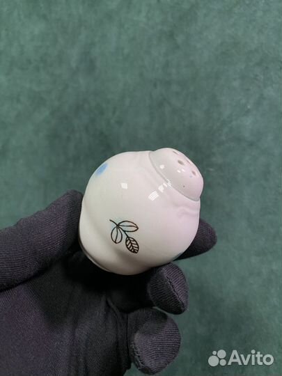 Солонка фарфор винтаж СССР