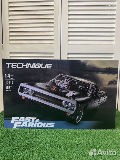 Аналог Lego technic 42111 dodge charger