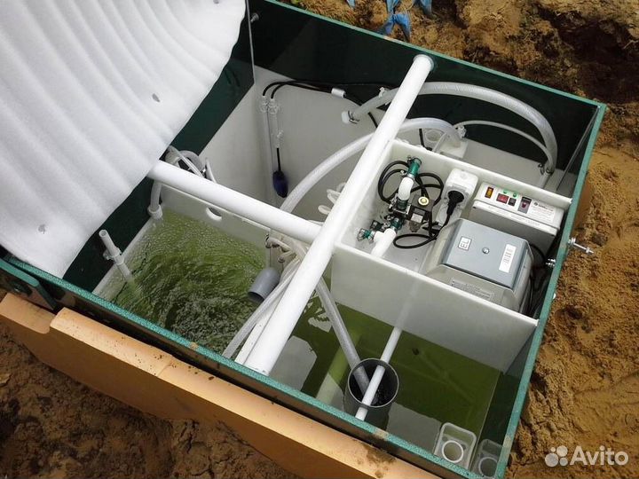 Септик для базы отдыха