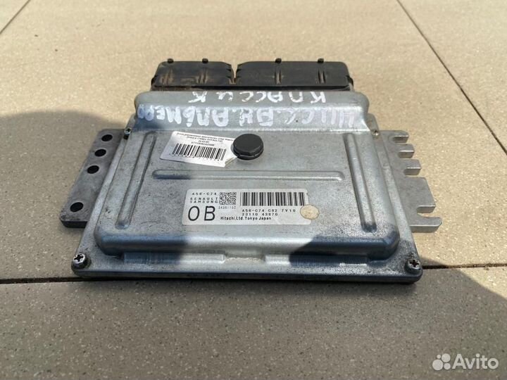 Мозги (Эбу) Nissan Almera B10