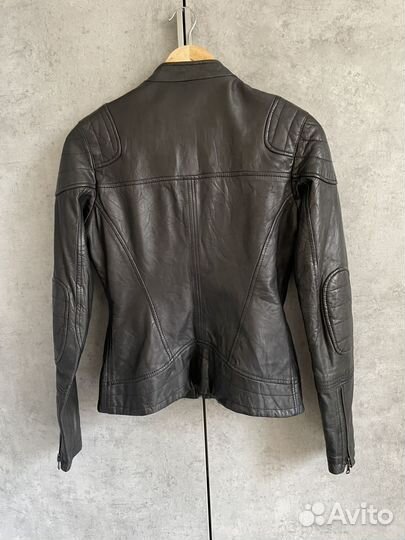 Куртка кожаная женская s