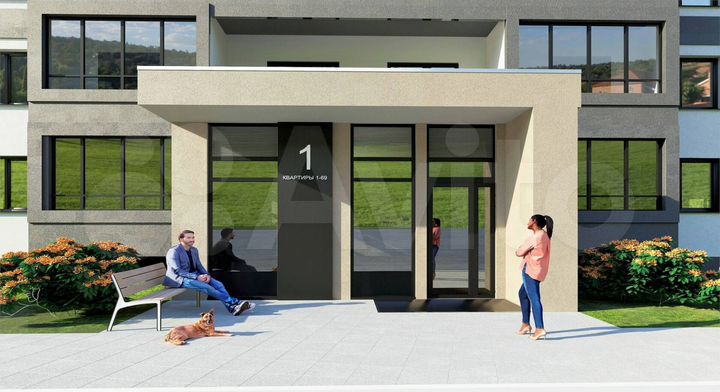 3-к. квартира, 71,6 м², 3/15 эт.