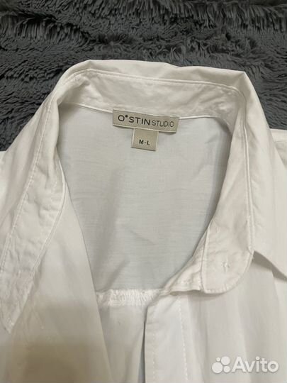 Рубашка женская хлопок оверсайз