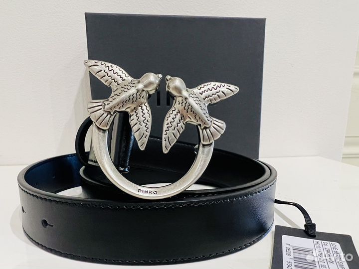 Ремень pinko натуральная кожа