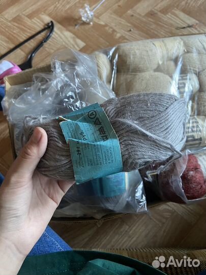 Пряжа для вязания шерсть СССР