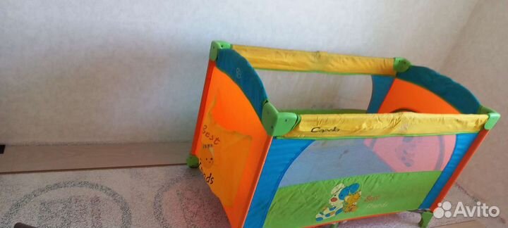 Манеж кровать складной
