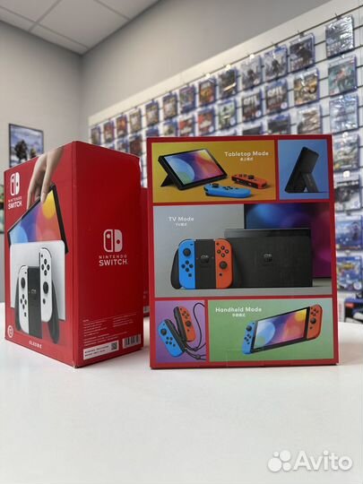 Nintendo Switch Oled 64gb - Новые, Гарантия