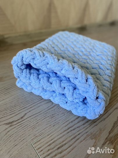 Плед детский плюшевый