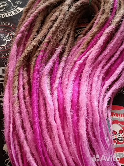 Комплект де дреды гладкие