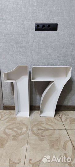 Объемная цифра 7 в наличии