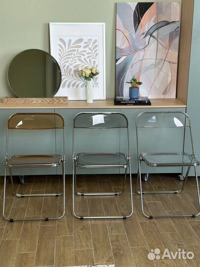 Складные скандинавские стулья для сада