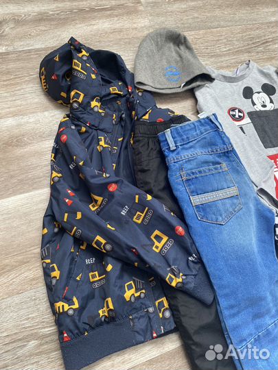Вещи на мальчика пакетом 104-110 hm ostin acoola