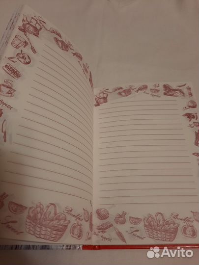 Книга для записей кулинарных рецептов