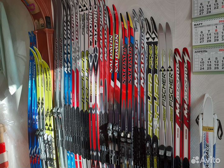 Лыжи беговые Fischer,Madshus,Atomic,Salomon