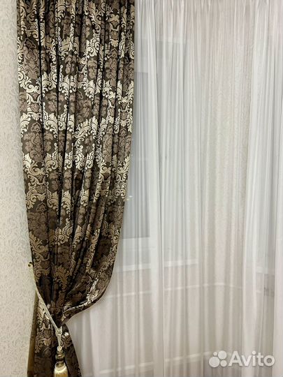 Шторы портьеры плотные 600х260