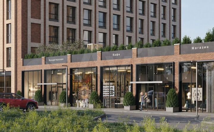 4-к. квартира, 100 м², 2/11 эт.