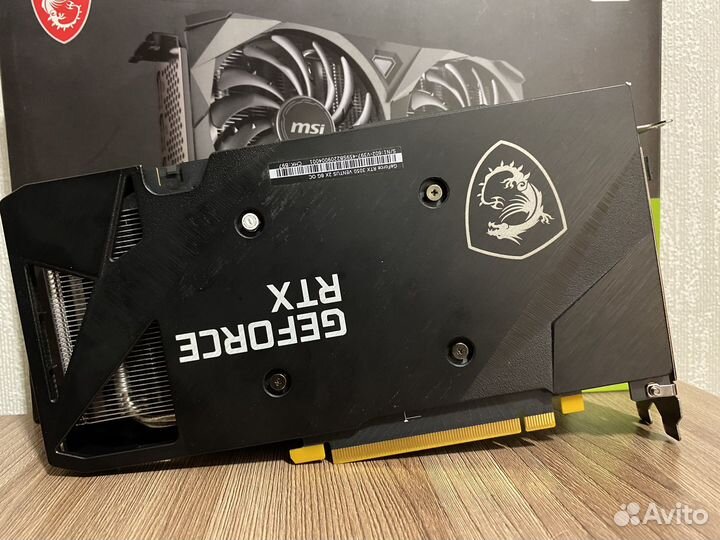 Видеокарта MSI RTX 3050 Ventus 2X OC 8gb