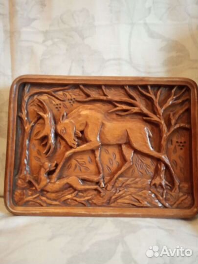 Продам ручную художественную работу по дереву