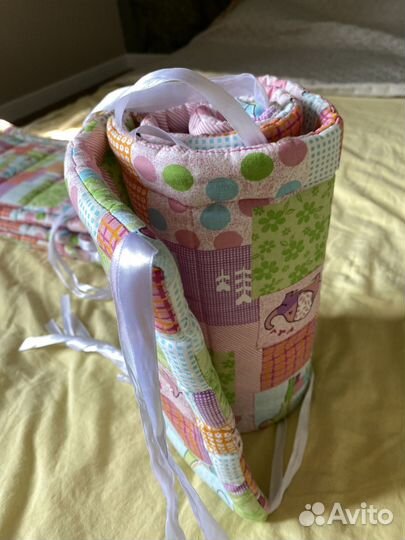 Бортики в детскую кроватку