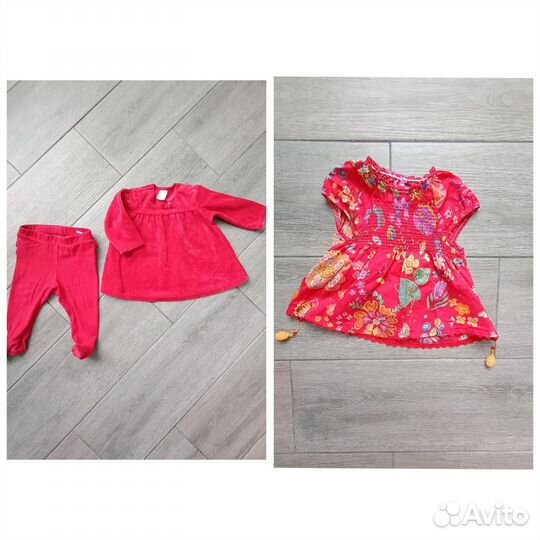 Платье для девочки 62-68