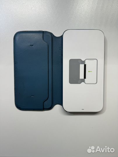 Чехол Apple iPhone 11 Pro Leather Folio Peacock