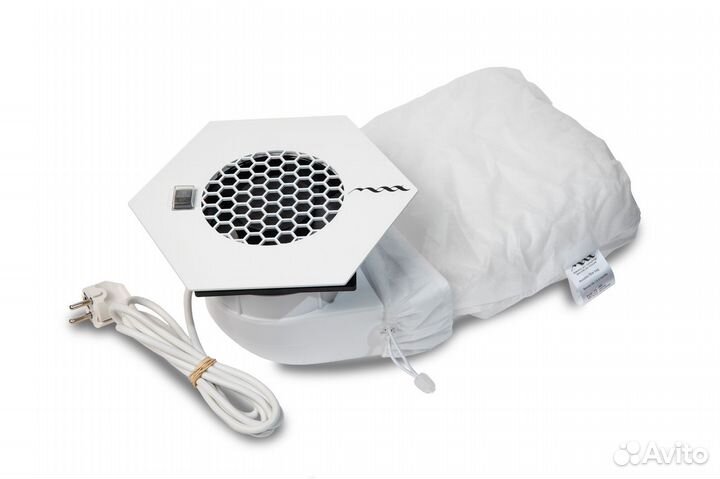 Мощный встраиваемый маникюрный пылесос MAX (32Вт)