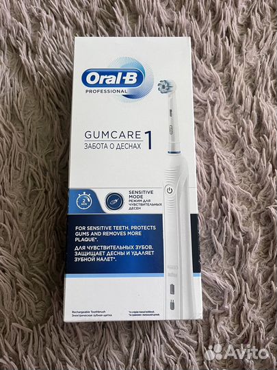 Зубная щетка oral b новая