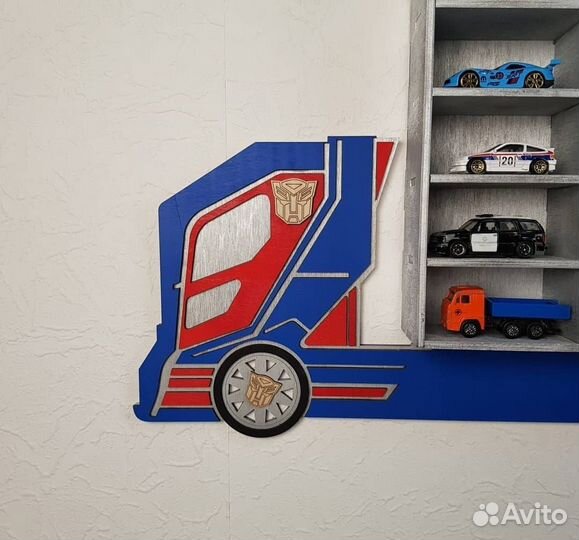 Полка гараж для машинок