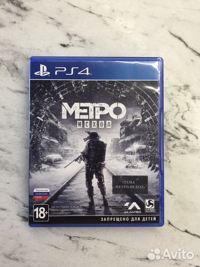 Метро исход / Metro exodus (ps4)