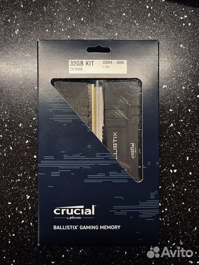 Оперативная память Crucial Ballistix DDR4 2*16GB