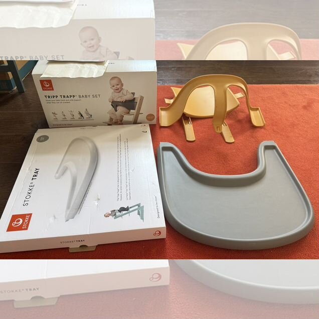 Сиденье и стол для стула Stokke tripp trapp
