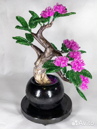 Деревце бонсай из бисера