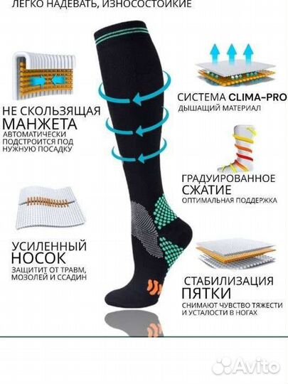 Компрессионные гольфы 1 класс