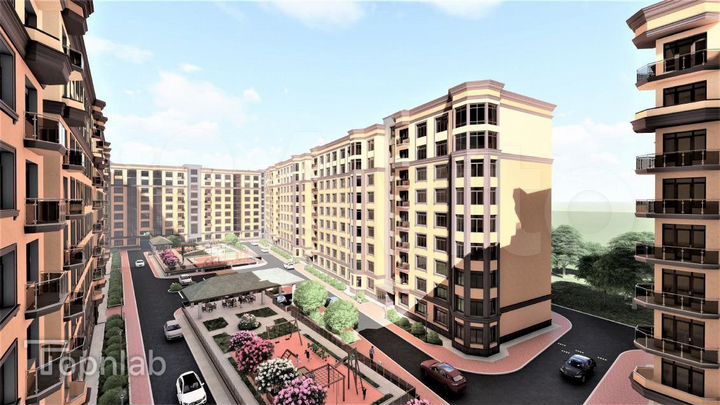 2-к. квартира, 66,6 м², 3/8 эт.