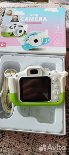 Детский цифровой фотоаппарат с селфи камерой