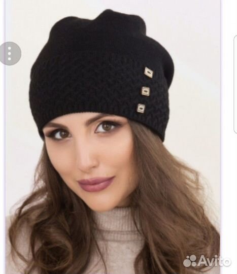 Шапка на флисовом подкладе