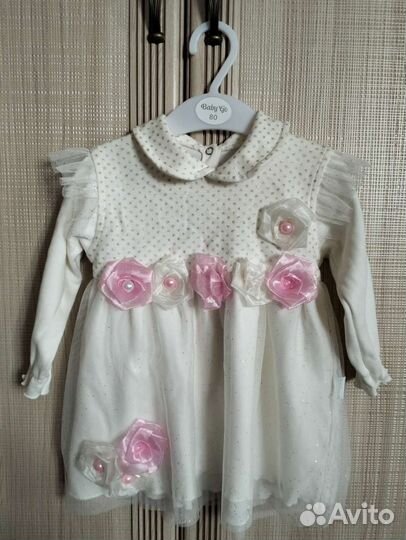 Платье для девочки 74
