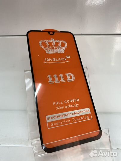 Защитное стекло Honor 8S противоударное, глянцевое