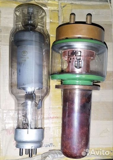 Игнитроны, генерат. лампы. Сделано в СССР