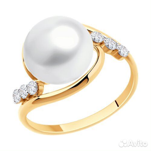 Кольцо sokolov из золота, 791170, р.16,5