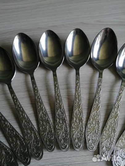 Новые десертные ложки СССР