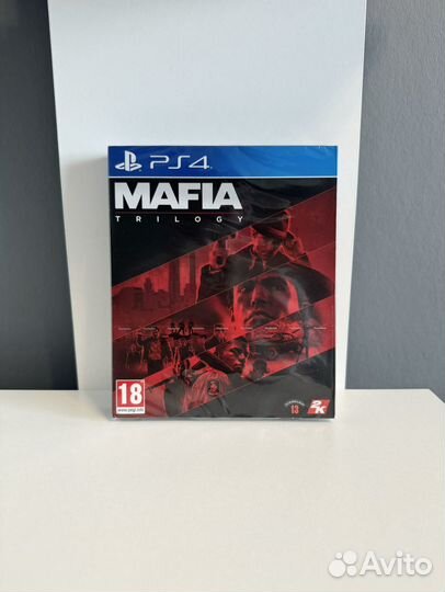 Mafia trilogy ps4 (диск новый)