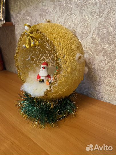 Поделка на новый год в сад