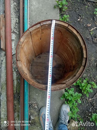 Деревянная бочка
