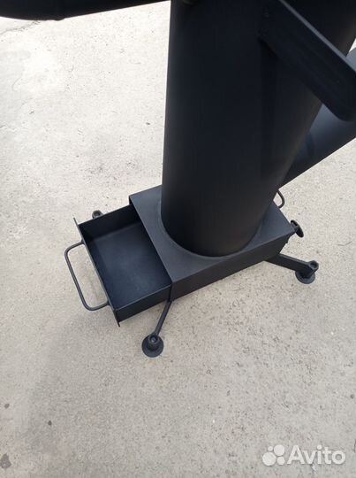 Печь для казана с трубой