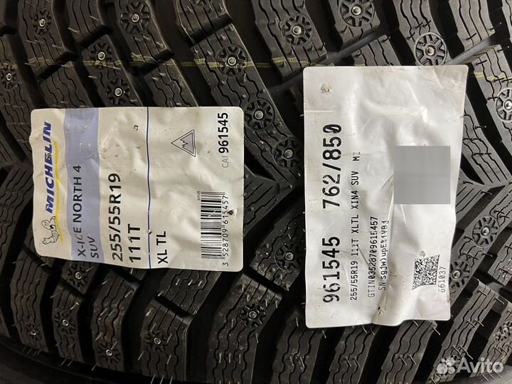 Michelin X-Ice North 4 SUV 255/55 R19