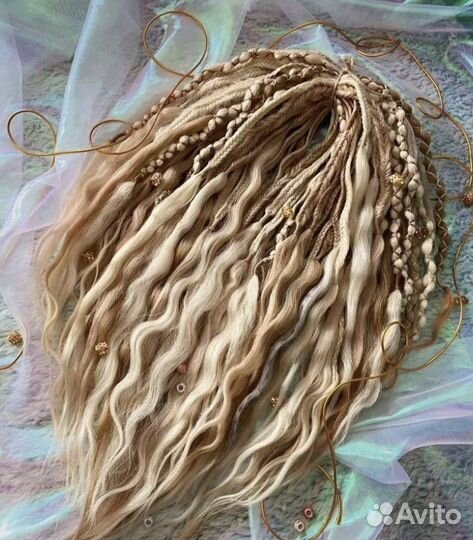 Комплект де дредов и кос