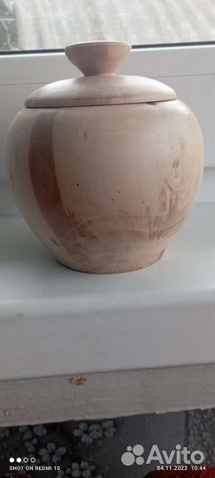 Солонка из груши