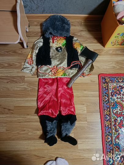 Новогодний костюм для мальчика 116 разбойника